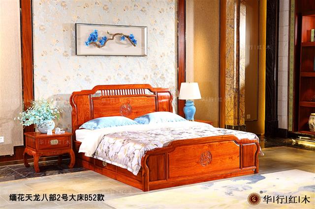 缅花天龙八部2号大床B52款